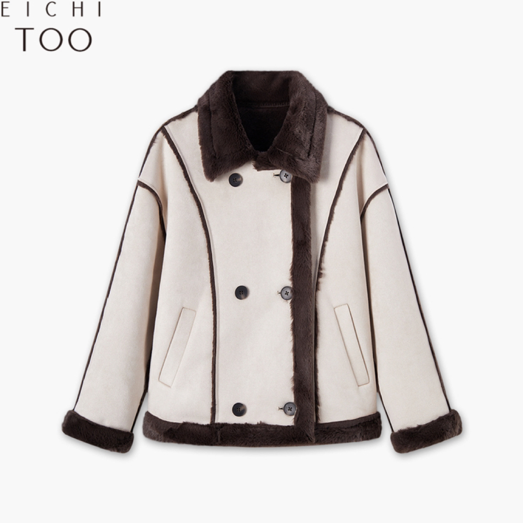 小个子通勤外套短款翻领女女士秋季气质时尚短外套