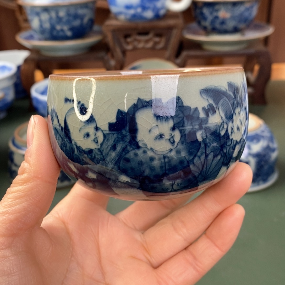 杯景德镇陶瓷手工手绘