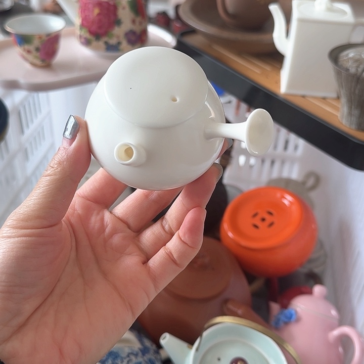 微瑕陶瓷茶具茶杯茶壶