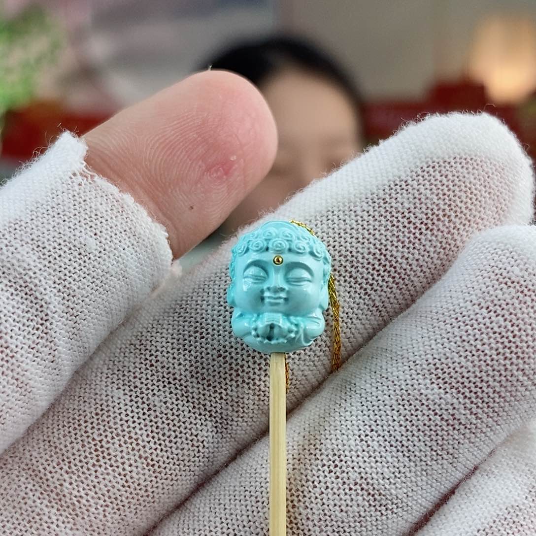 绿松石珠宝奇石未镶嵌