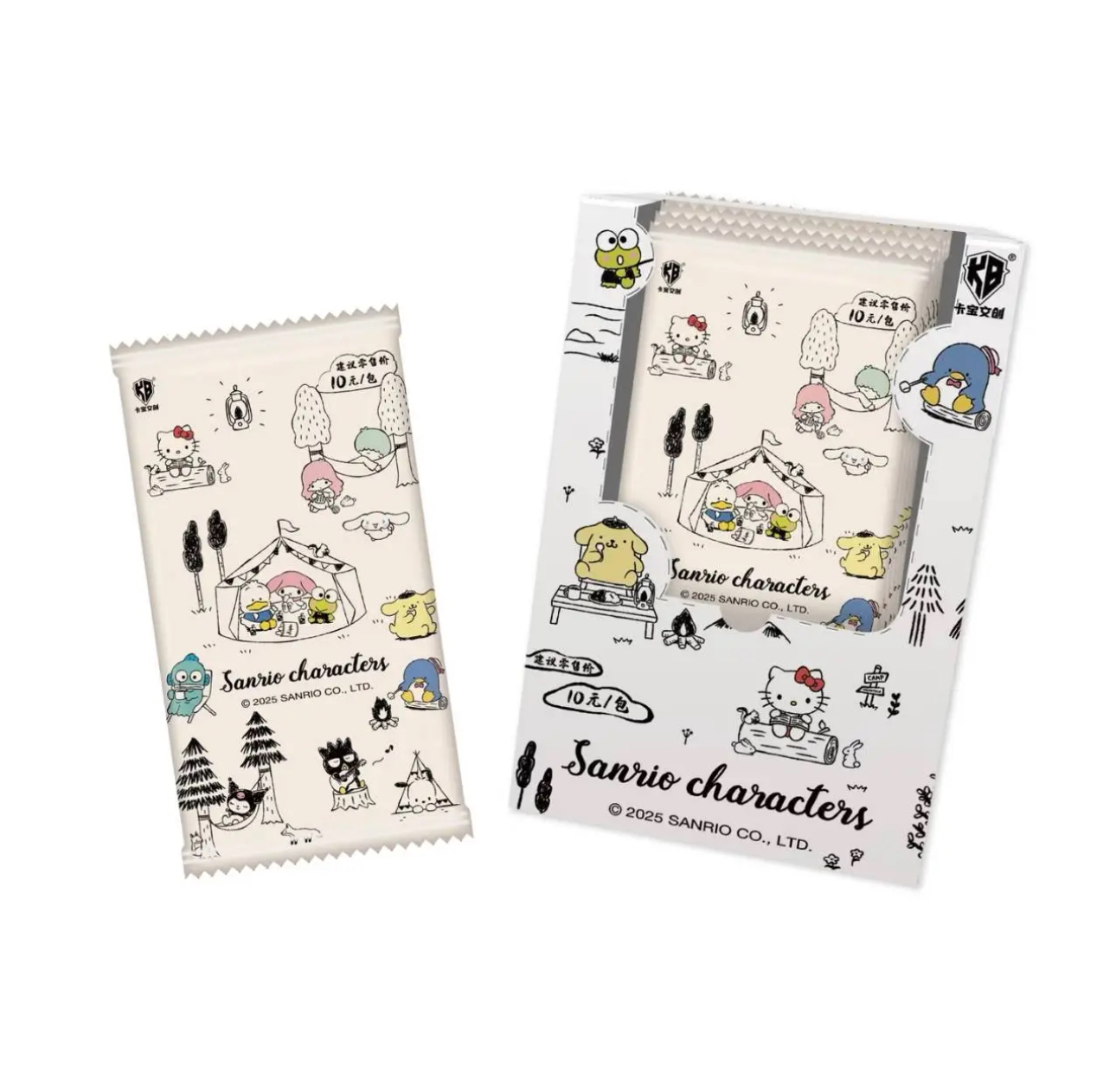 【玩法合集】卡宝文创三丽鸥家族珍藏卡第二弹10元包收藏卡牌