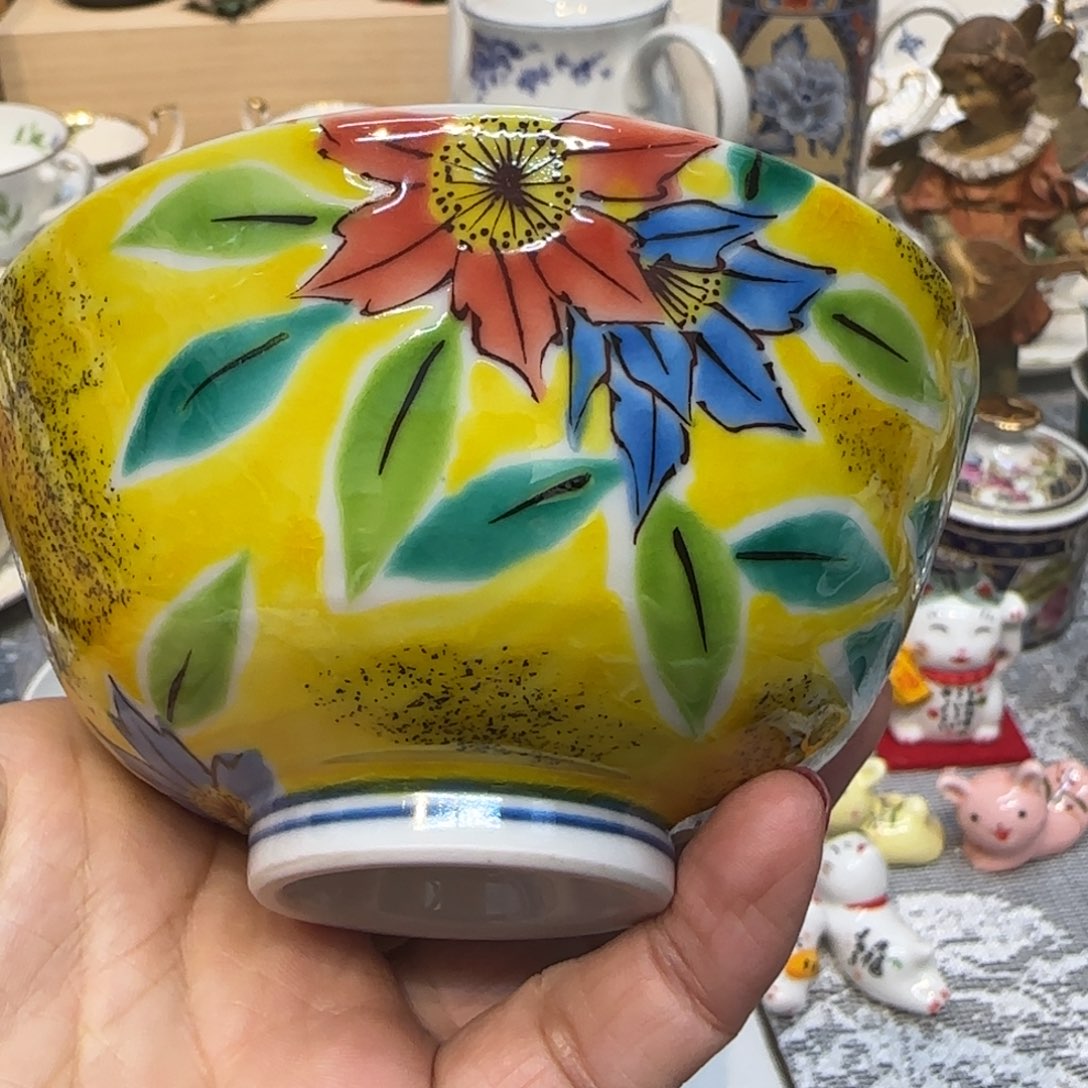 瓷片咖啡杯的设计很有创意哦很