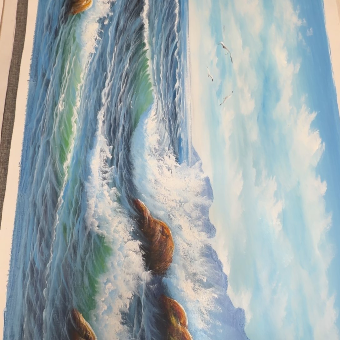 油画加油加油努力加油努力加油