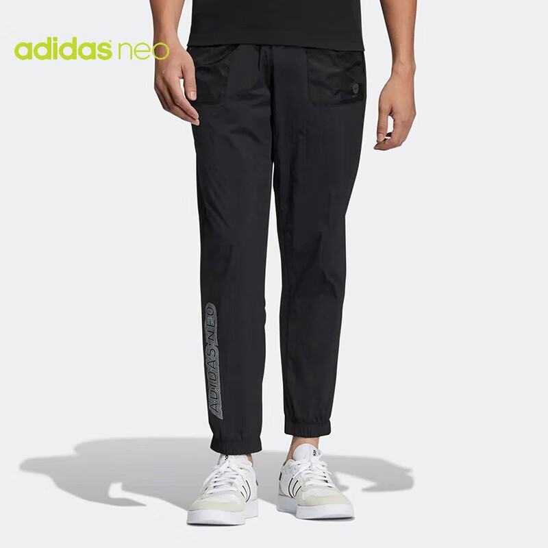 25男子春夏季跑步训练休闲裤梭织运动裤透气速干长裤裤子束脚男裤