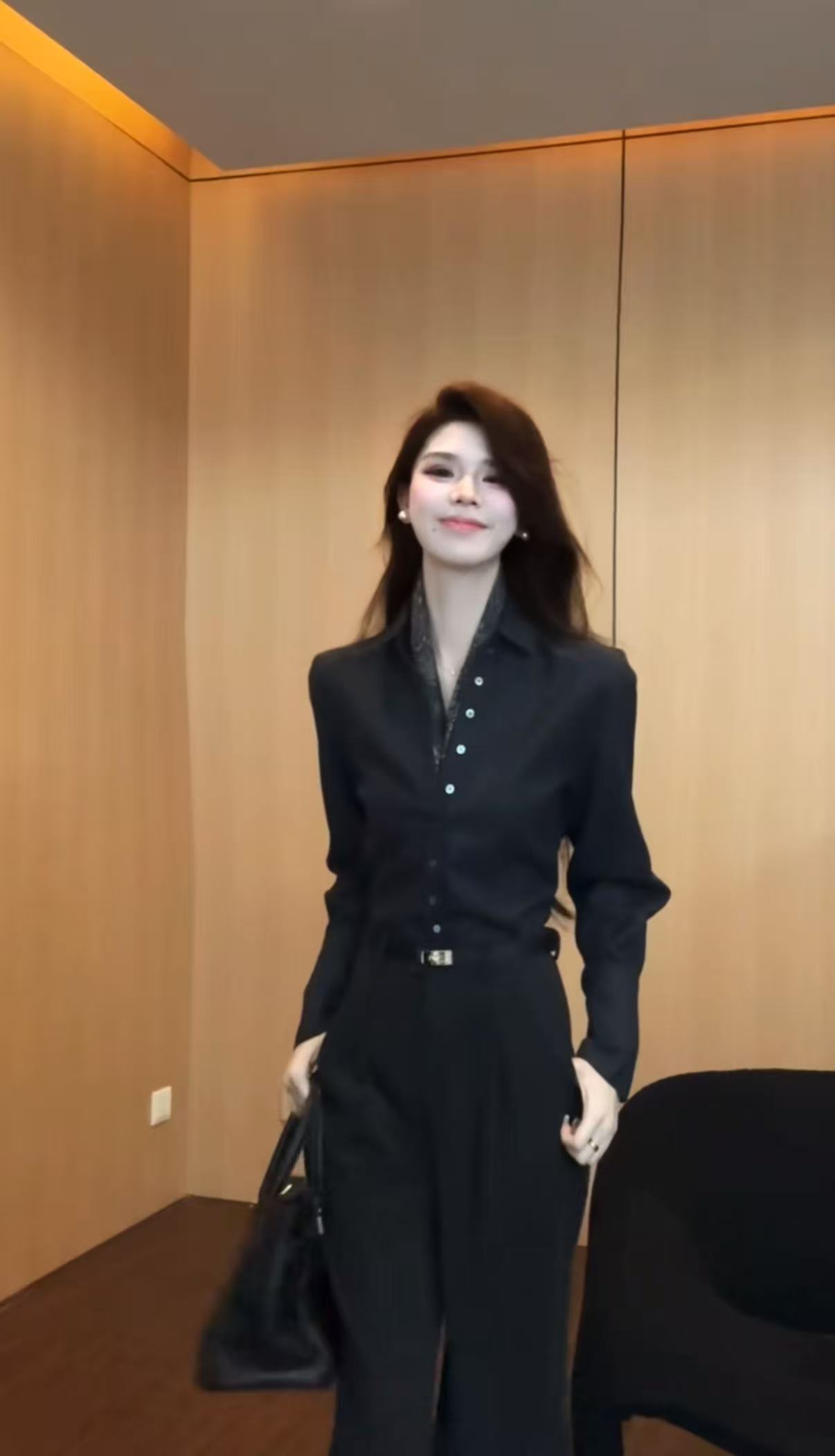 【灰棘月齐】高级感时尚小众百搭显瘦厚款长袖衬衫ZKK1091款