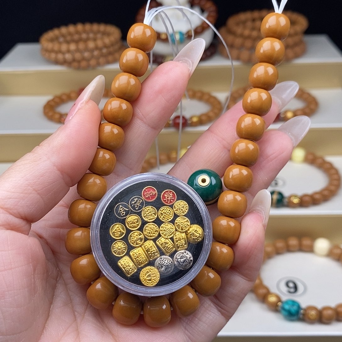 哇***面猴头核桃手串全品无瑕