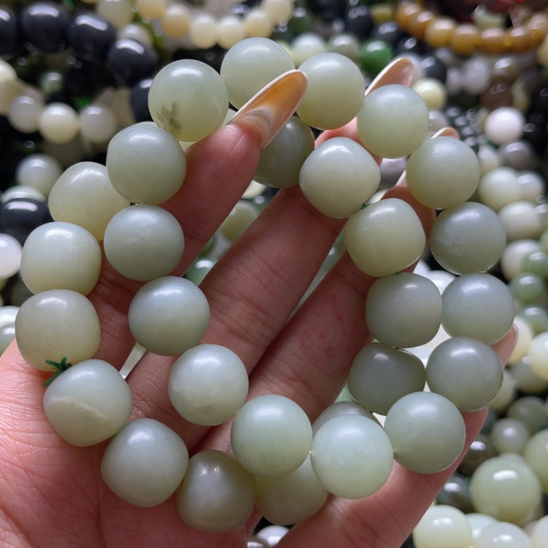 和田玉手链未镶嵌