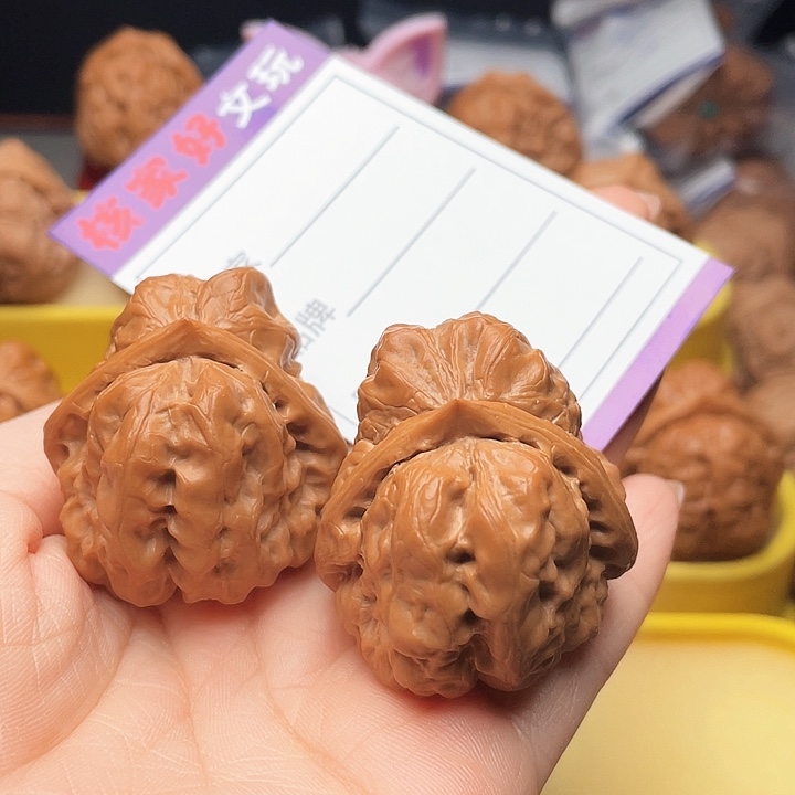 吊坠文玩核桃卍蛤蟆头