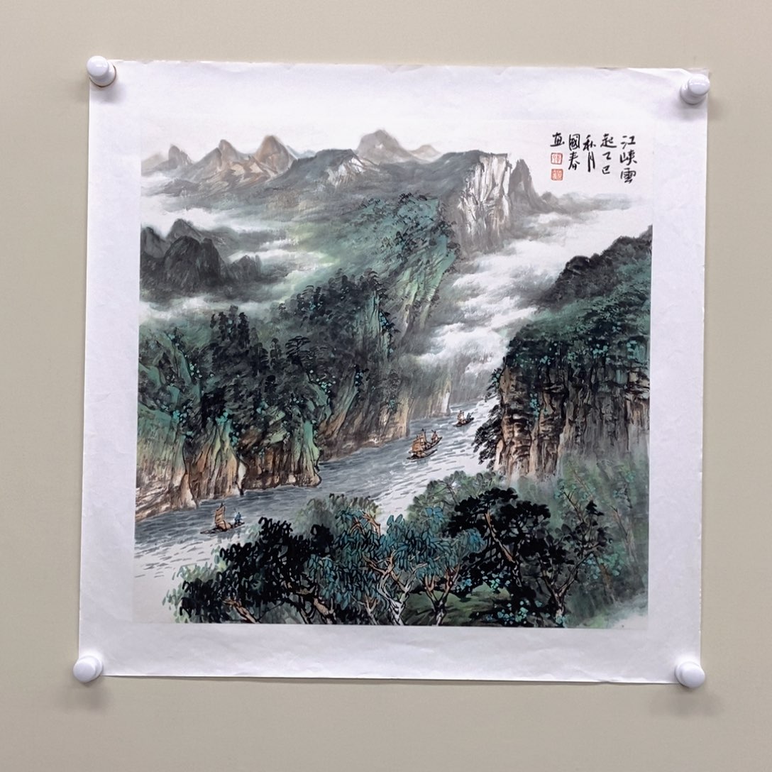 江***画国画韦国春四尺斗方精品佳作