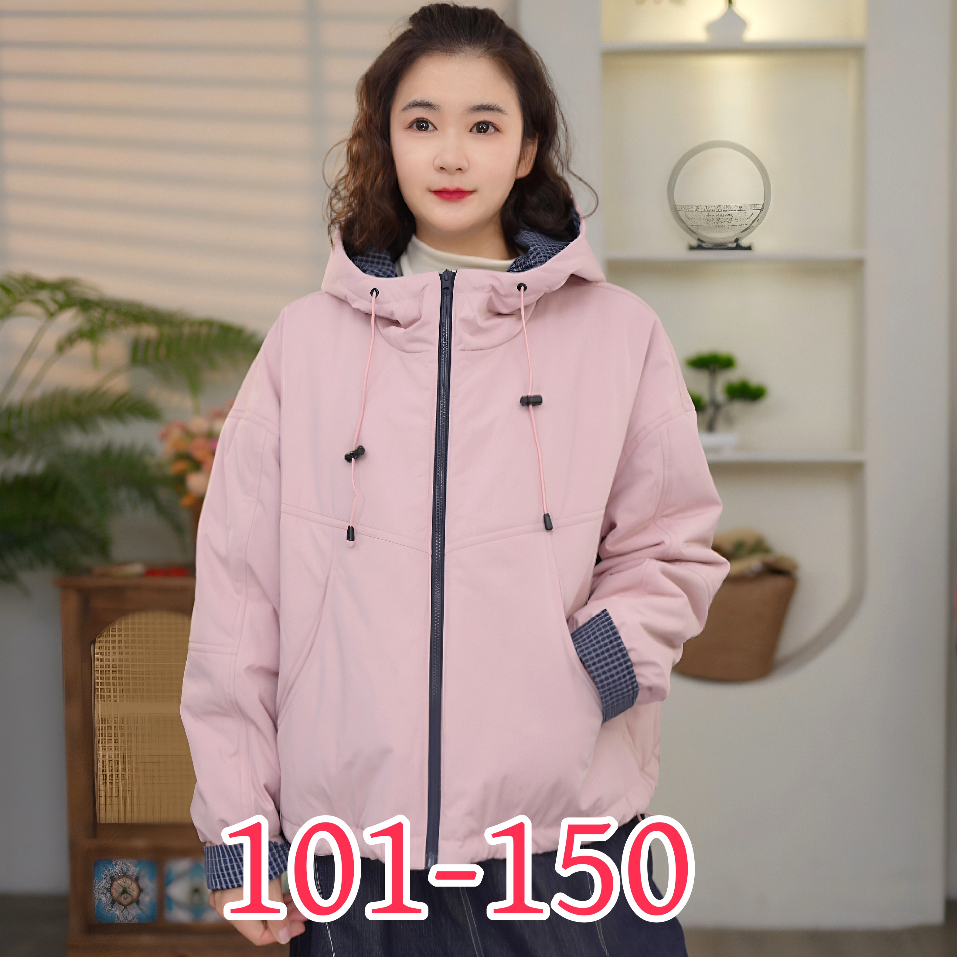 【A101-150】2025冬季新款显瘦宽松棉衣棉服女外套