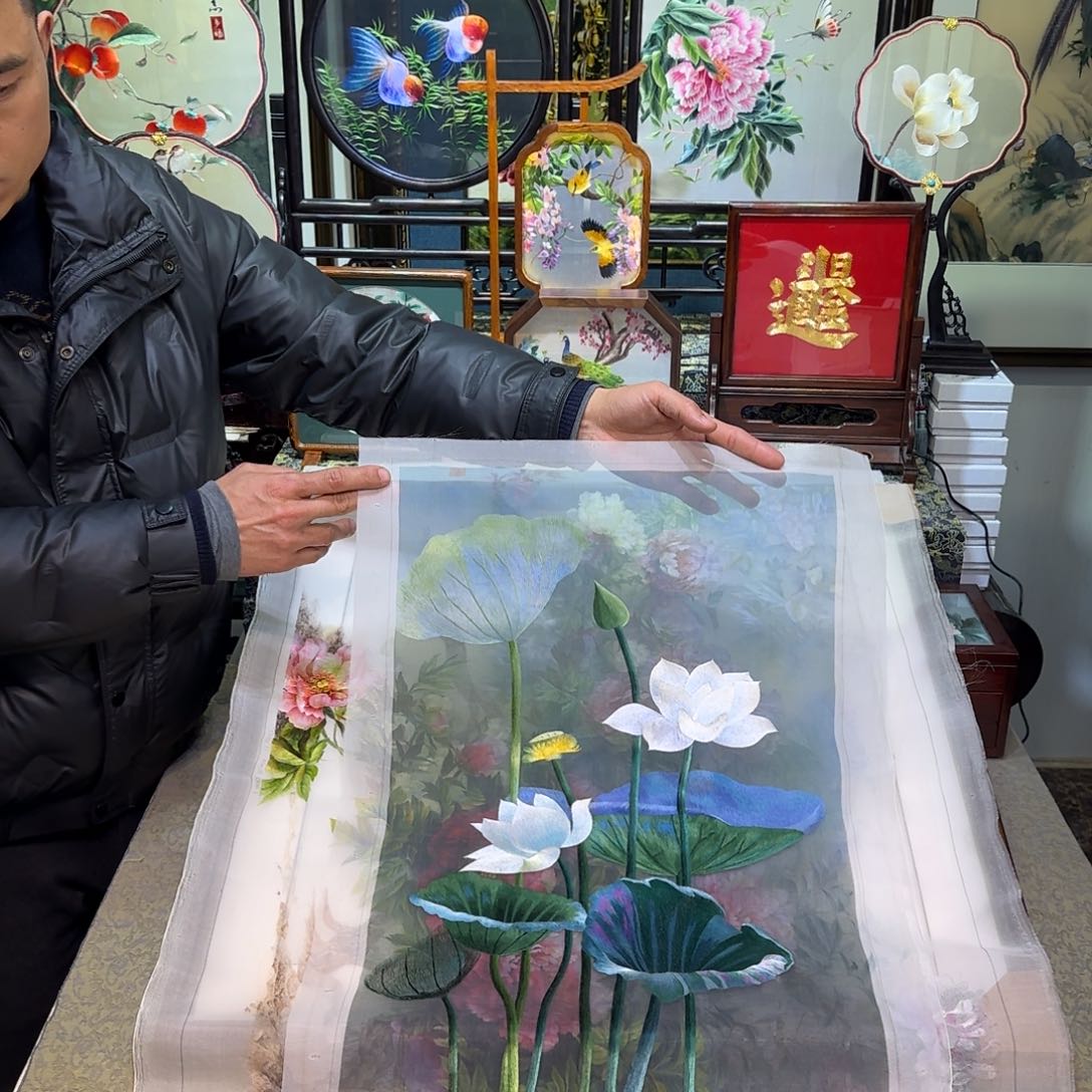 刺绣刺绣工艺精湛