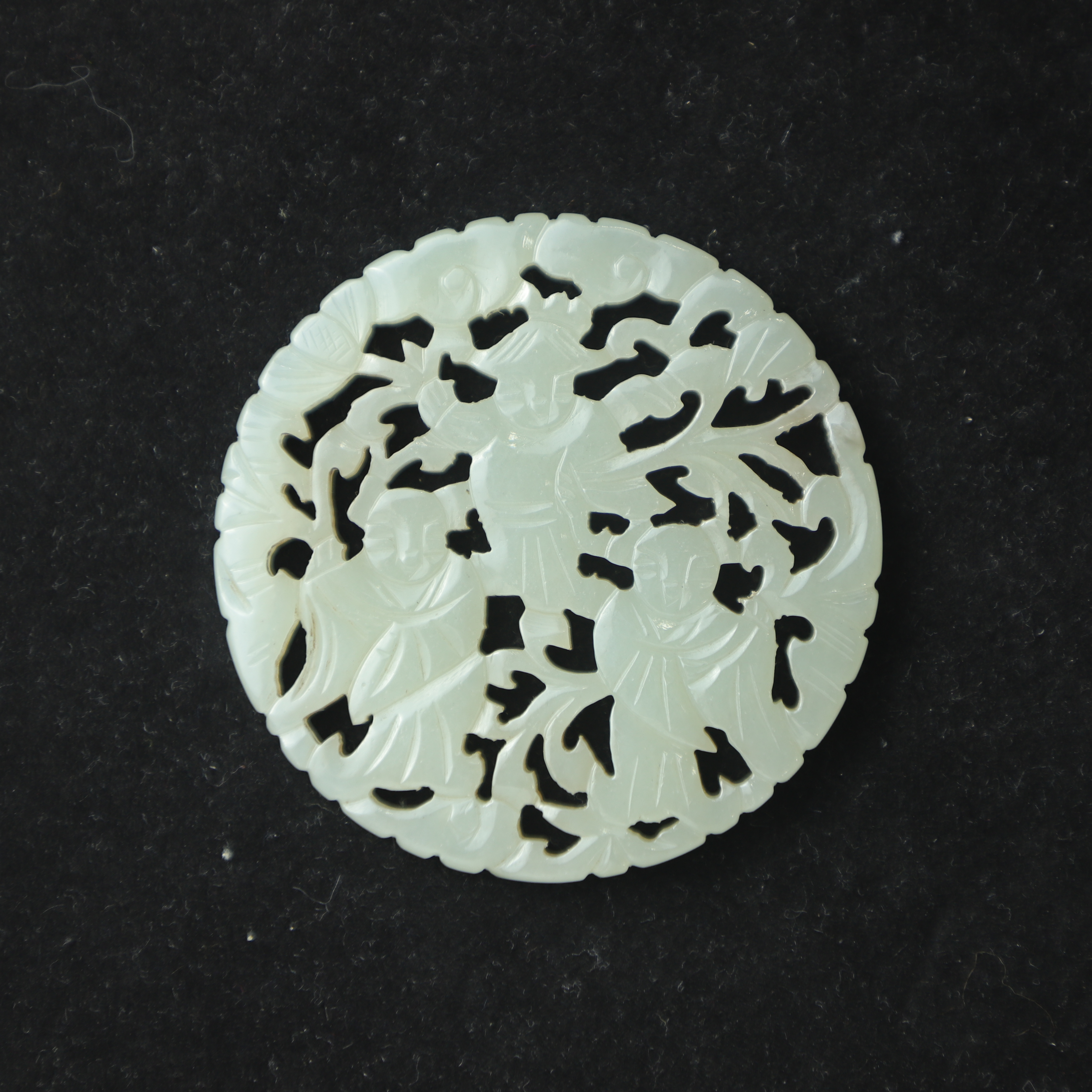 TCWWA07339清晚和田贵人镂空佩