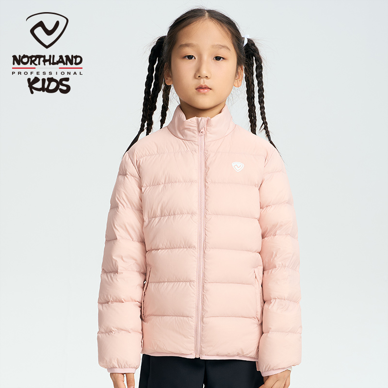诺诗兰男女童轻薄羽绒服秋冬新款鸭绒保暖羽绒外出服CT130458