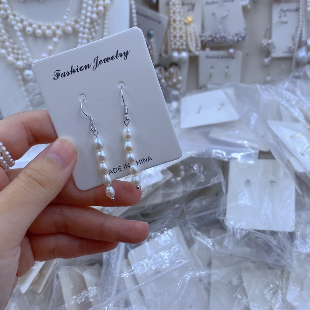 颈饰合金淡水珍珠