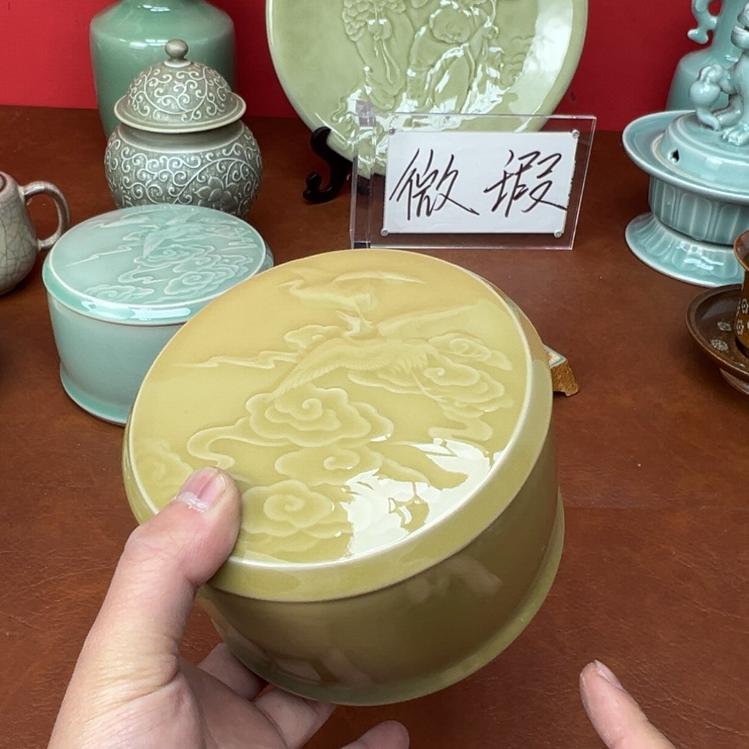 青瓷茶器青茶器器