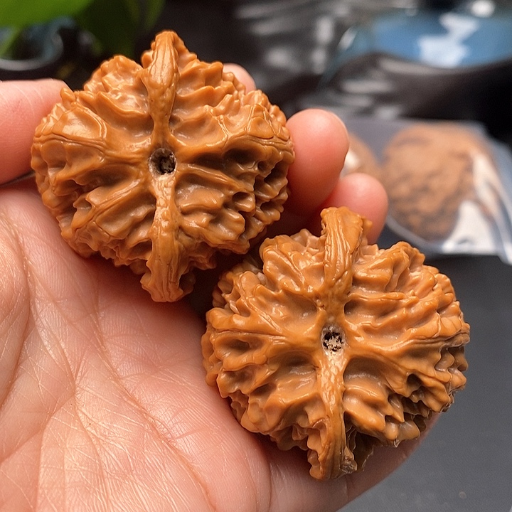 把件文玩核桃苹果44尺