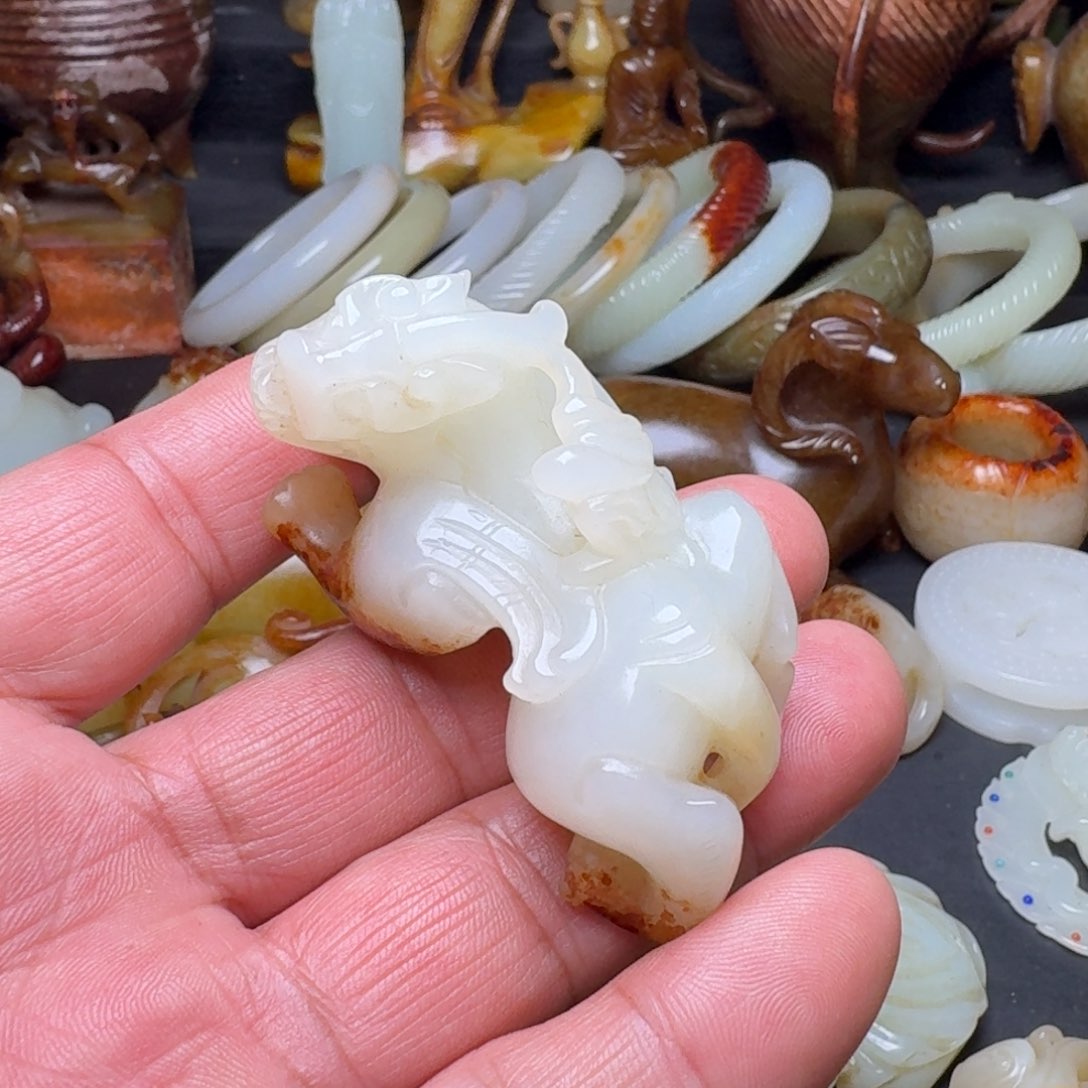 和田玉挂件未镶嵌