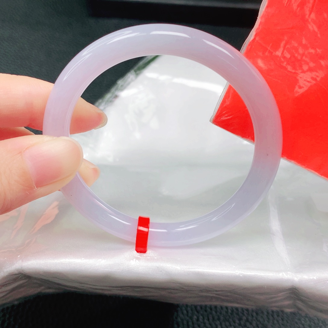 翡翠未镶嵌手镯51圈