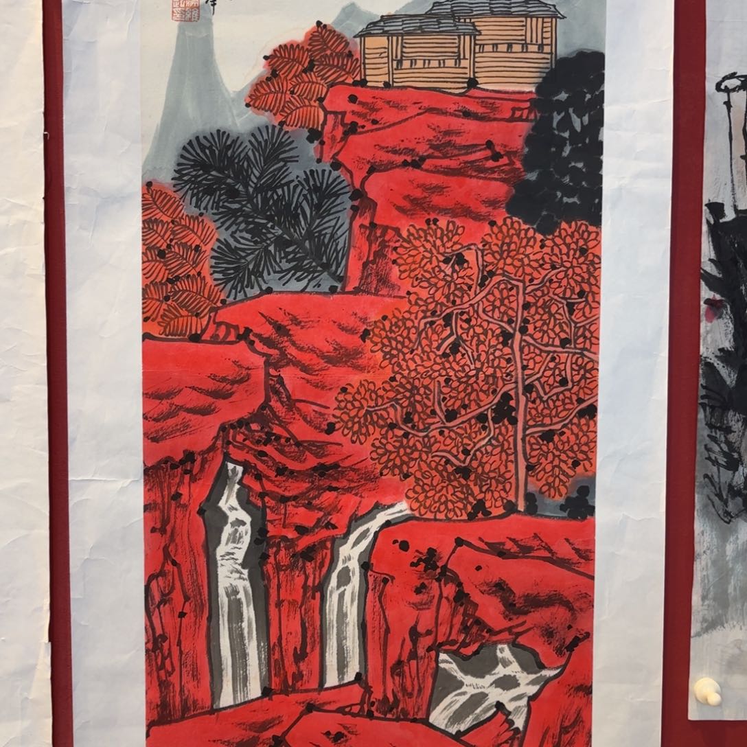 横款精品书画作品