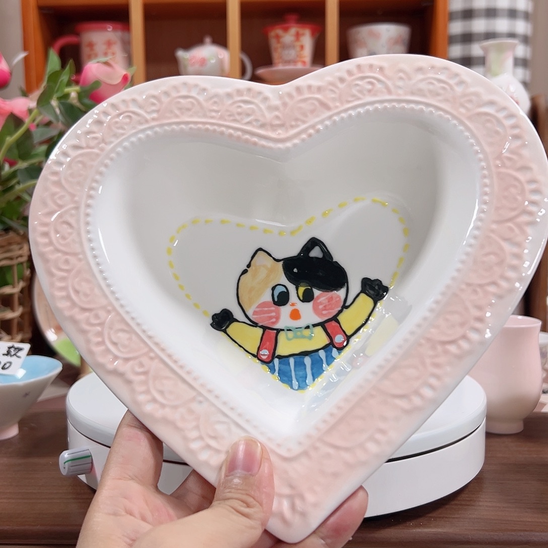 可爱手作陶瓷高温