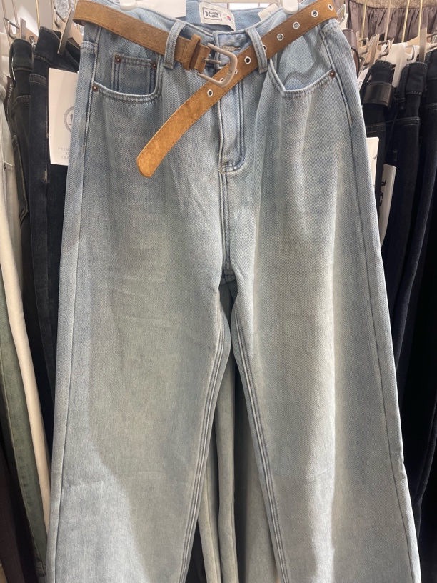 品牌牛仔裤，加绒加厚