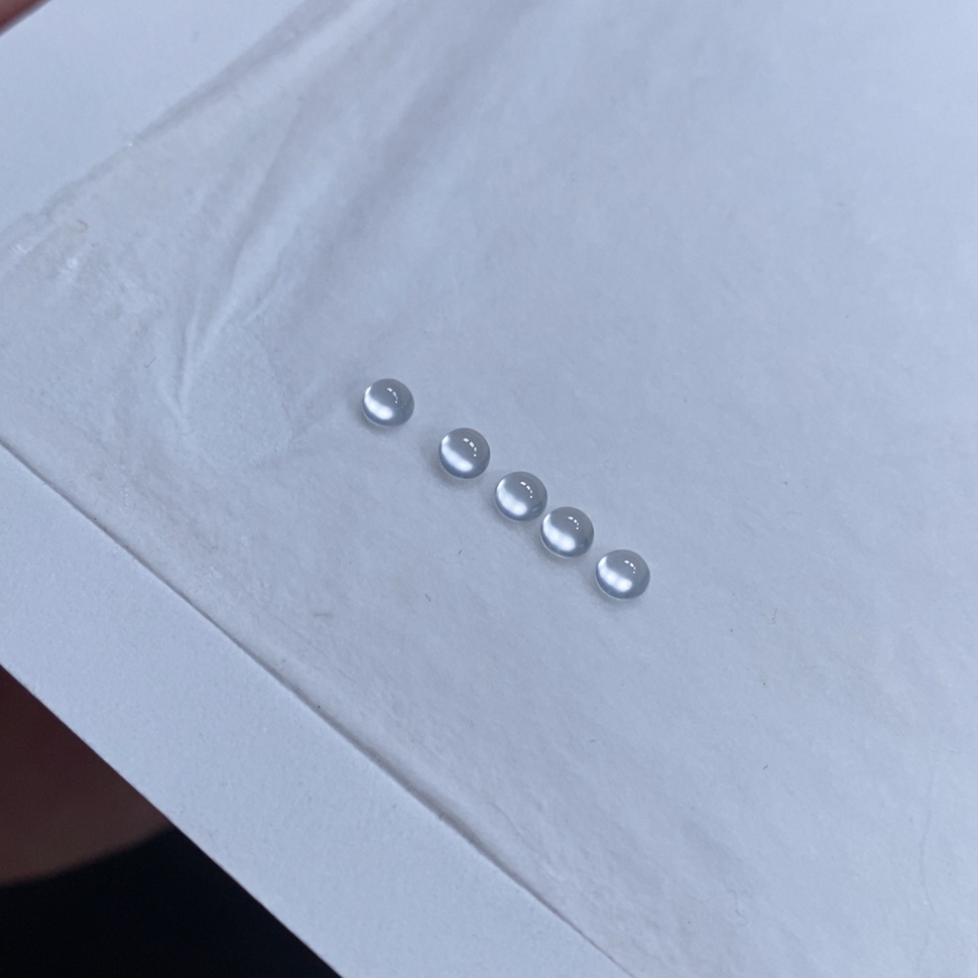 翡翠裸石正****…白冰玻璃钢蛋5个