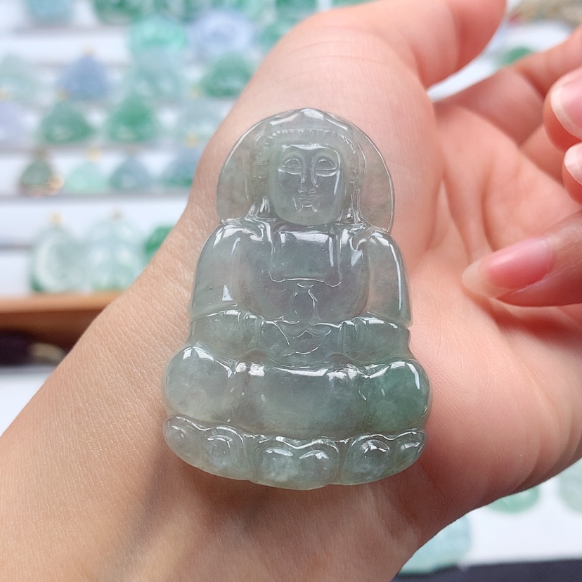 【闪购商品】翡翠吊坠(不含链)未镶嵌绝***女