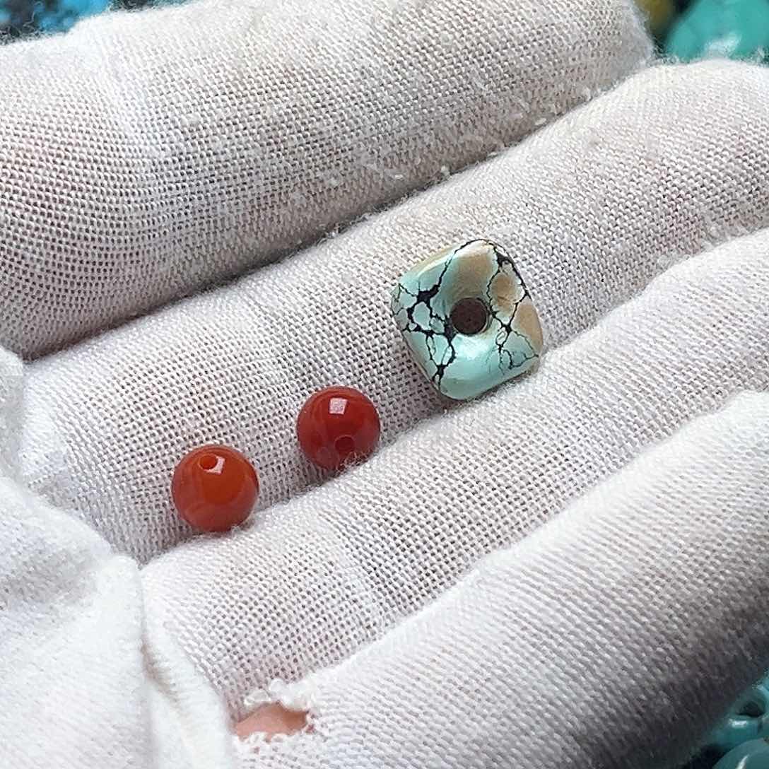 南红玛瑙松石未镶嵌