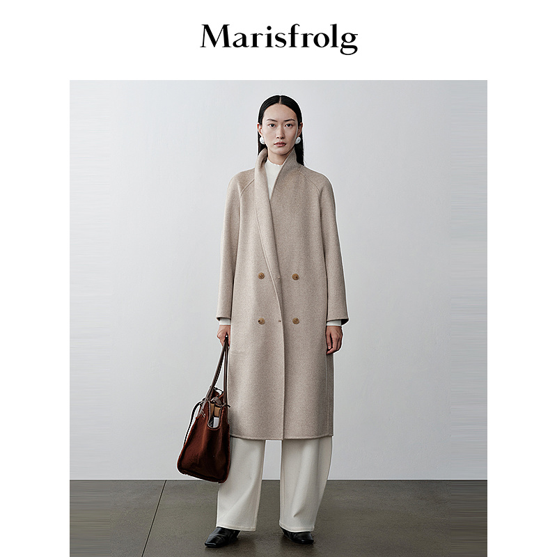【艺术时装大衣】Marisfrolg玛丝菲尔毛呢大衣A1DE4350D