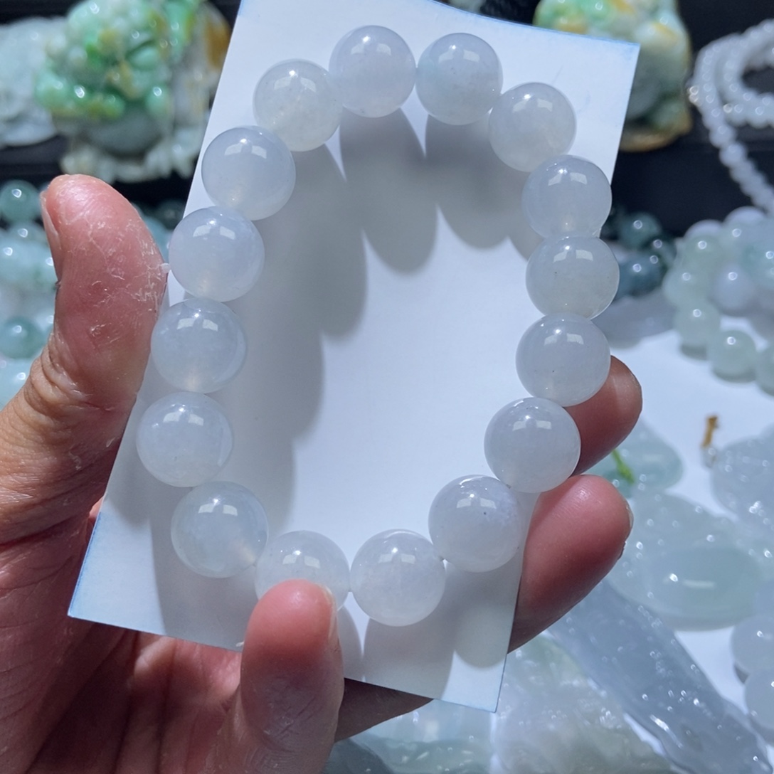 定制翡翠未镶嵌卡12.5