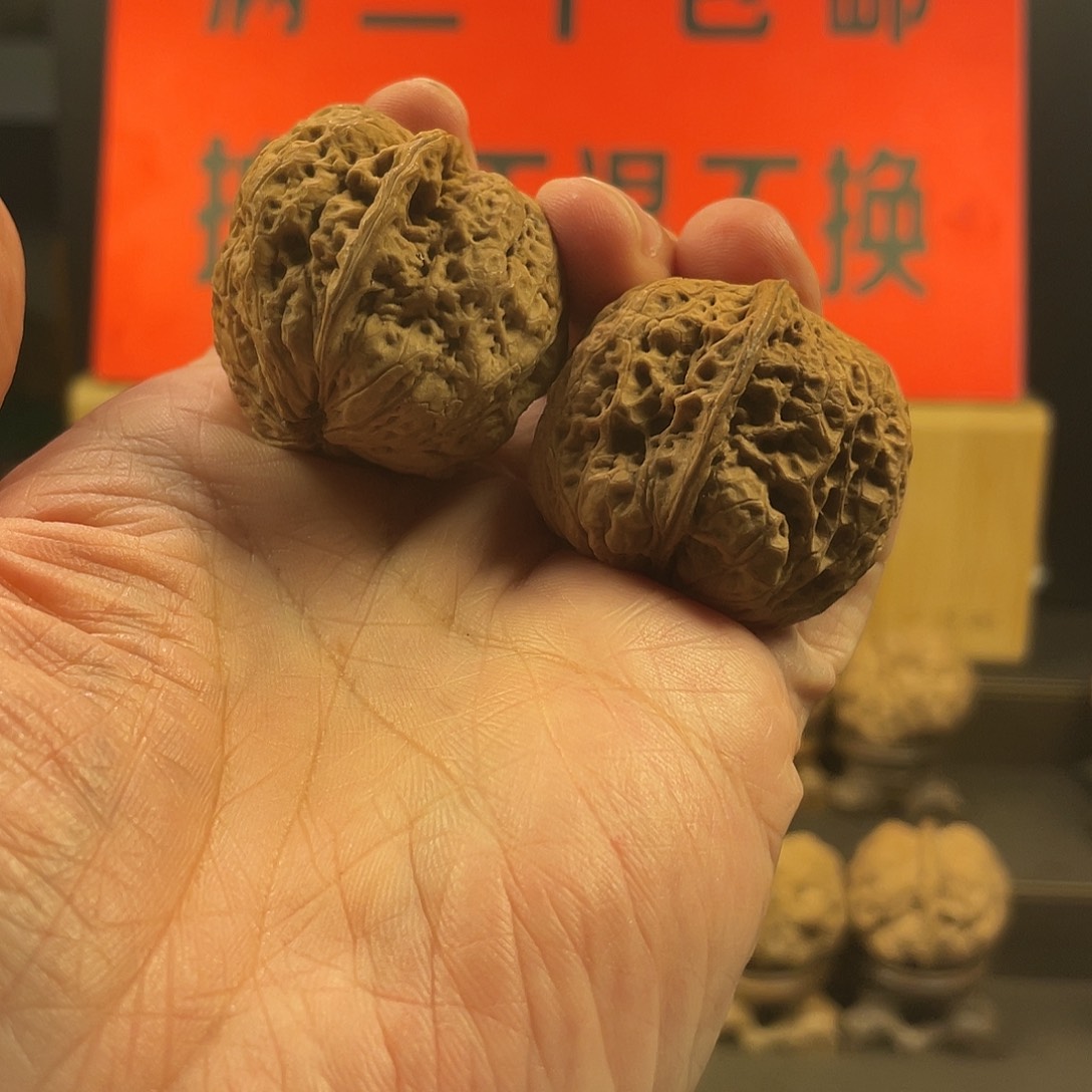 把件文玩核桃太极蟾王