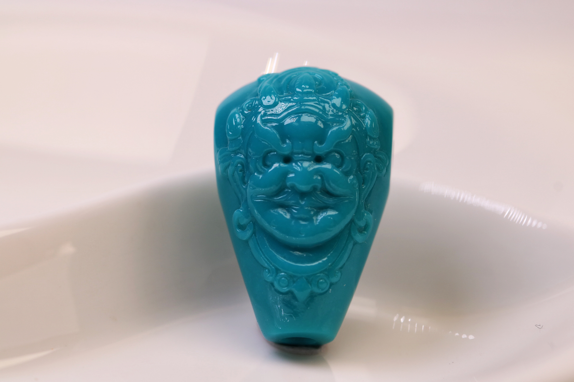 黄财神三通（尺寸22.2×14.5×12.7重5.5克）