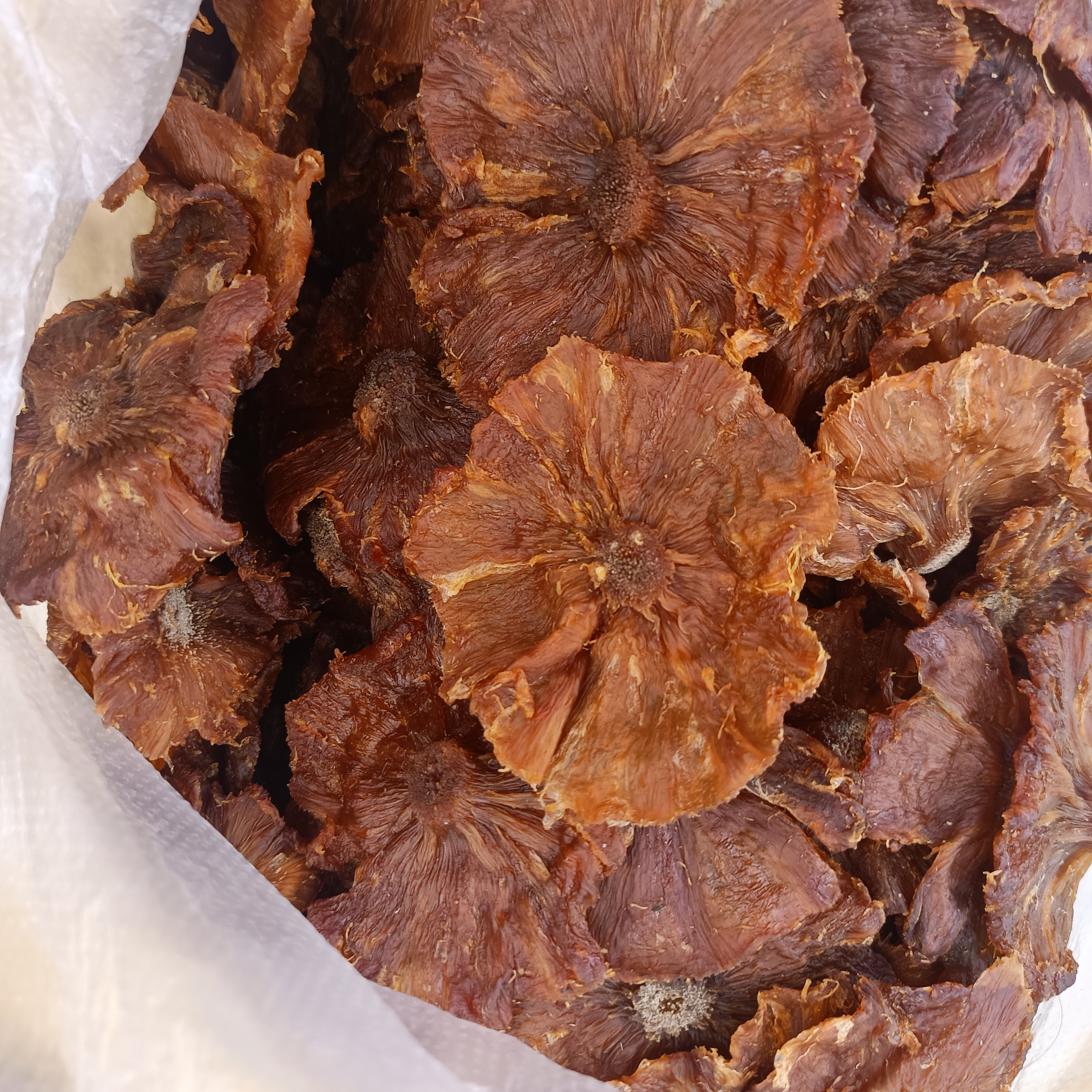 凤梨干农村大集现收