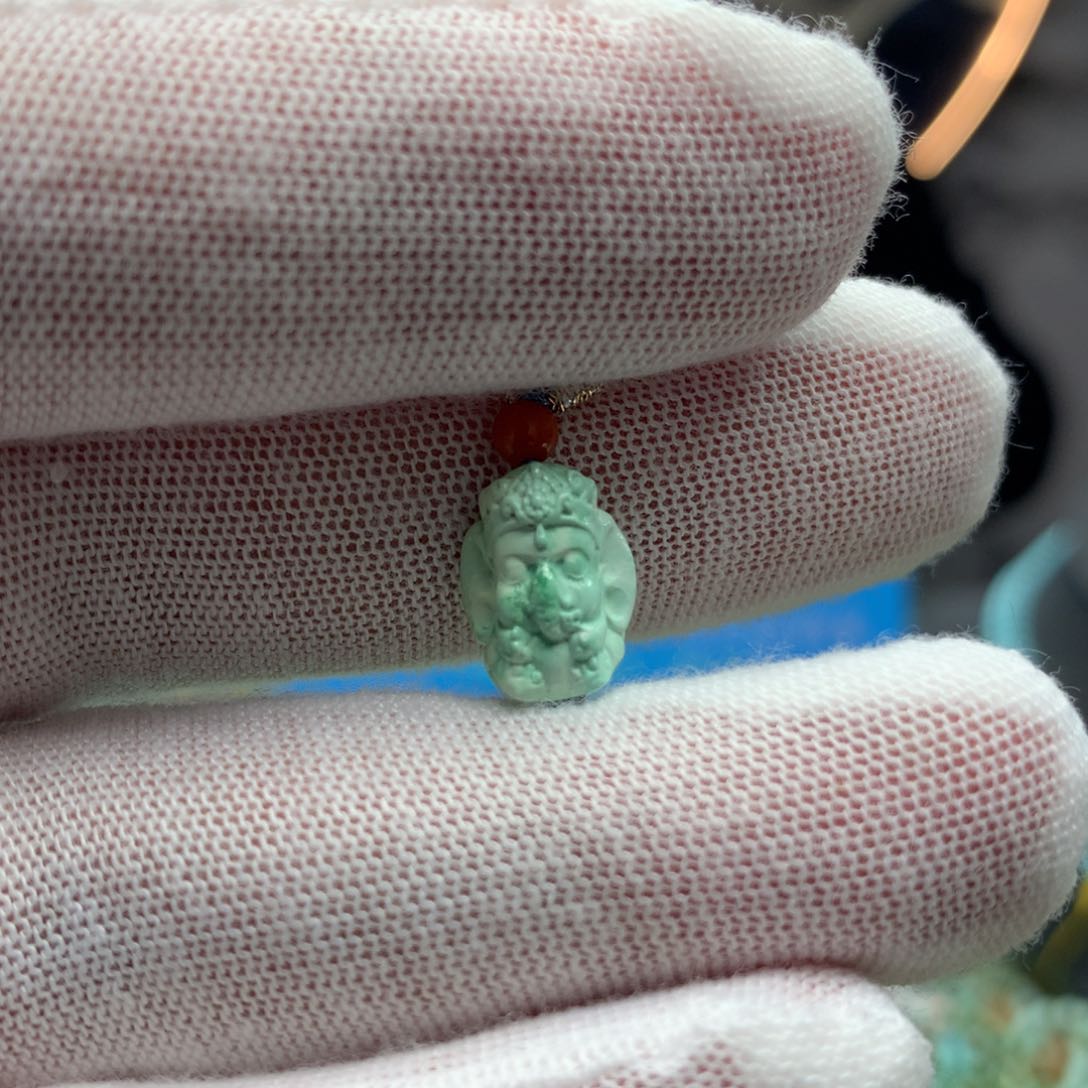 绿松石挂件未镶嵌