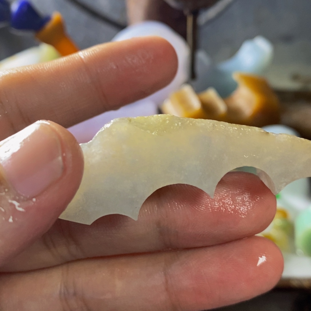 散珠翡翠料子直发