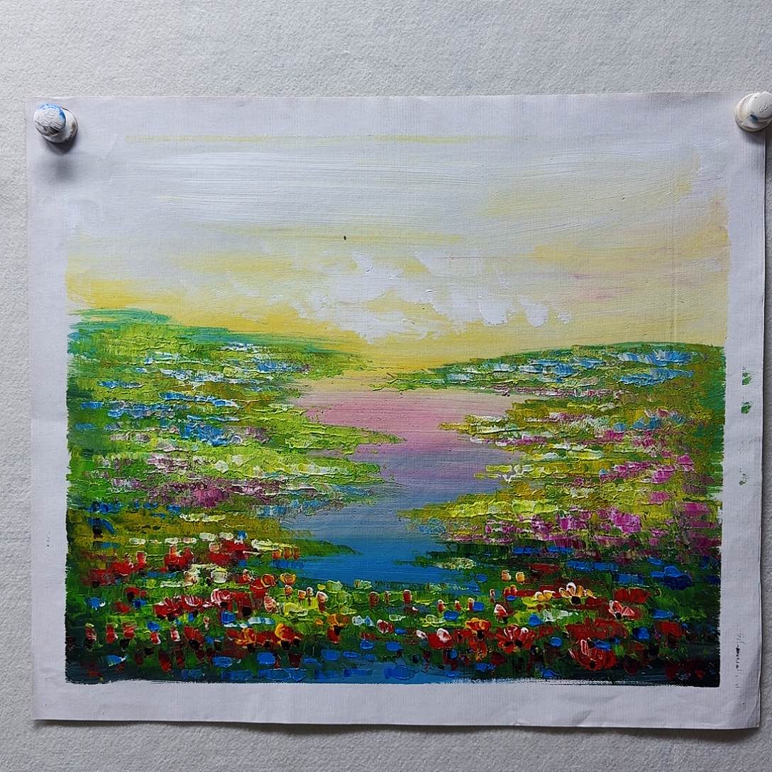 油画作品原创手绘作品123456