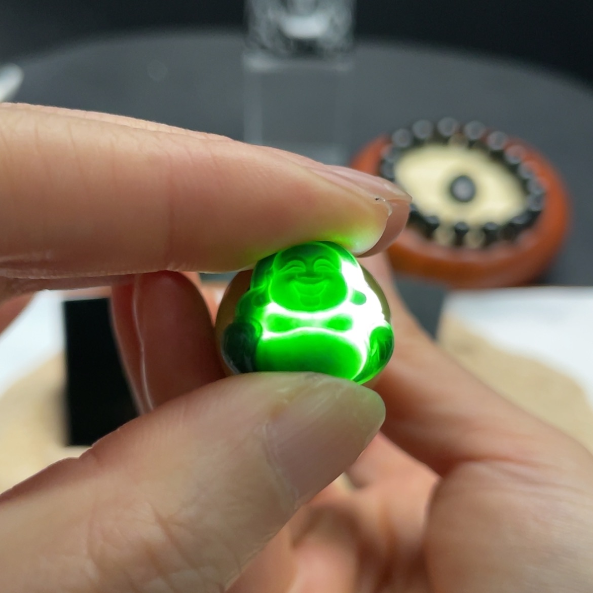 【闪购商品】定制翡翠未镶嵌墨