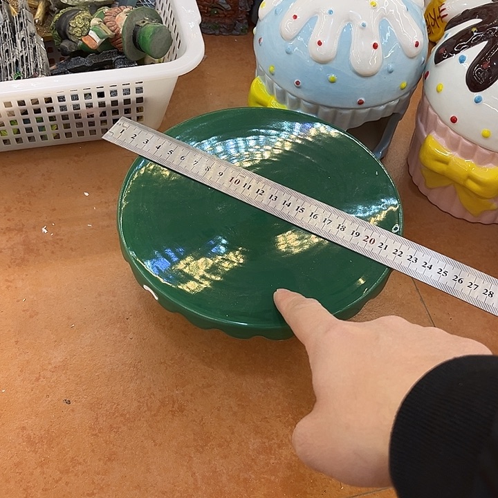陶瓷微瑕介意慎拍掉色