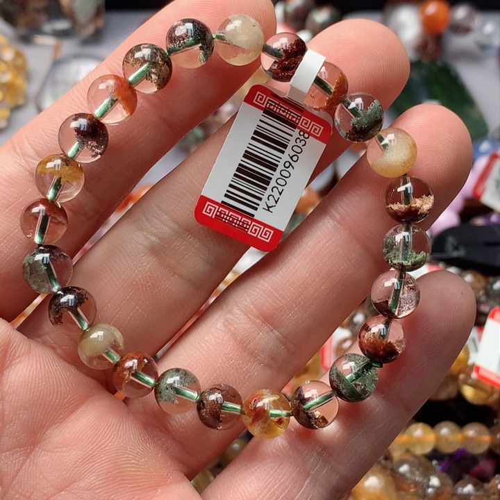 水晶手串未镶嵌天然