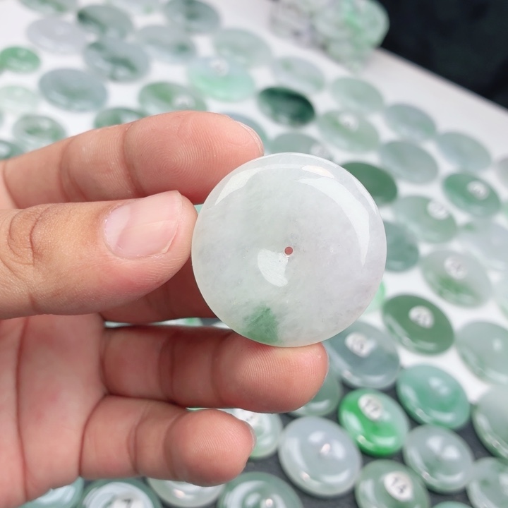 翡翠未镶嵌颈饰缅甸天然A货翡翠36/5.8