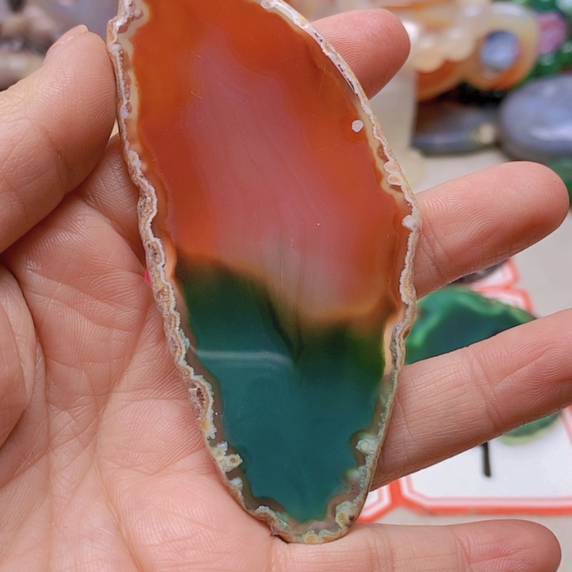 【闪购商品】未镶嵌玛瑙/玉髓珠宝半成品颖*