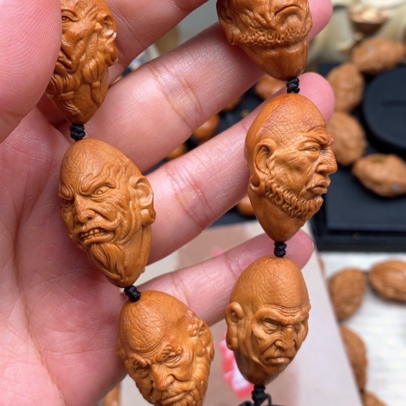 【闪购商品】橄榄核吊坠橄榄手工雕刻工艺