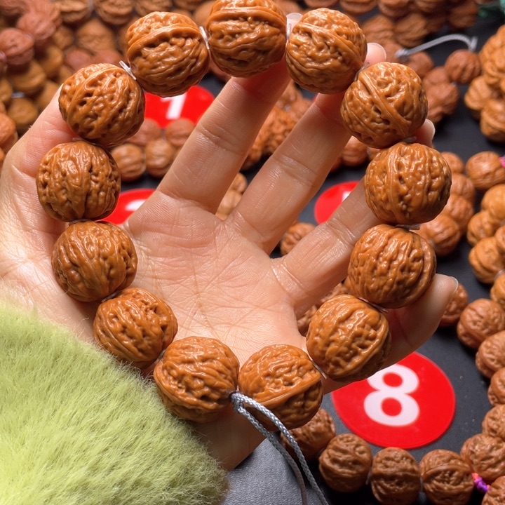 文玩核桃吊坠粗筋麦穗