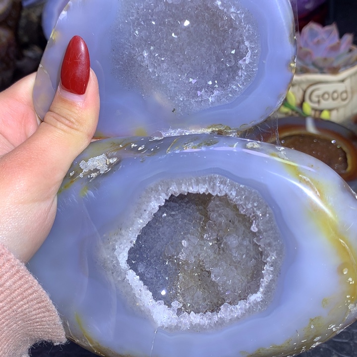 水晶福利盆未镶嵌