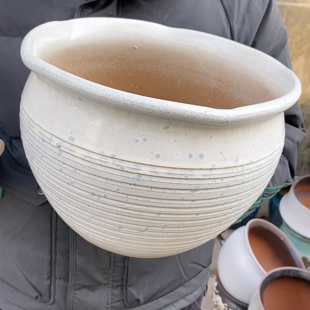 紫砂花盆正品口25高18