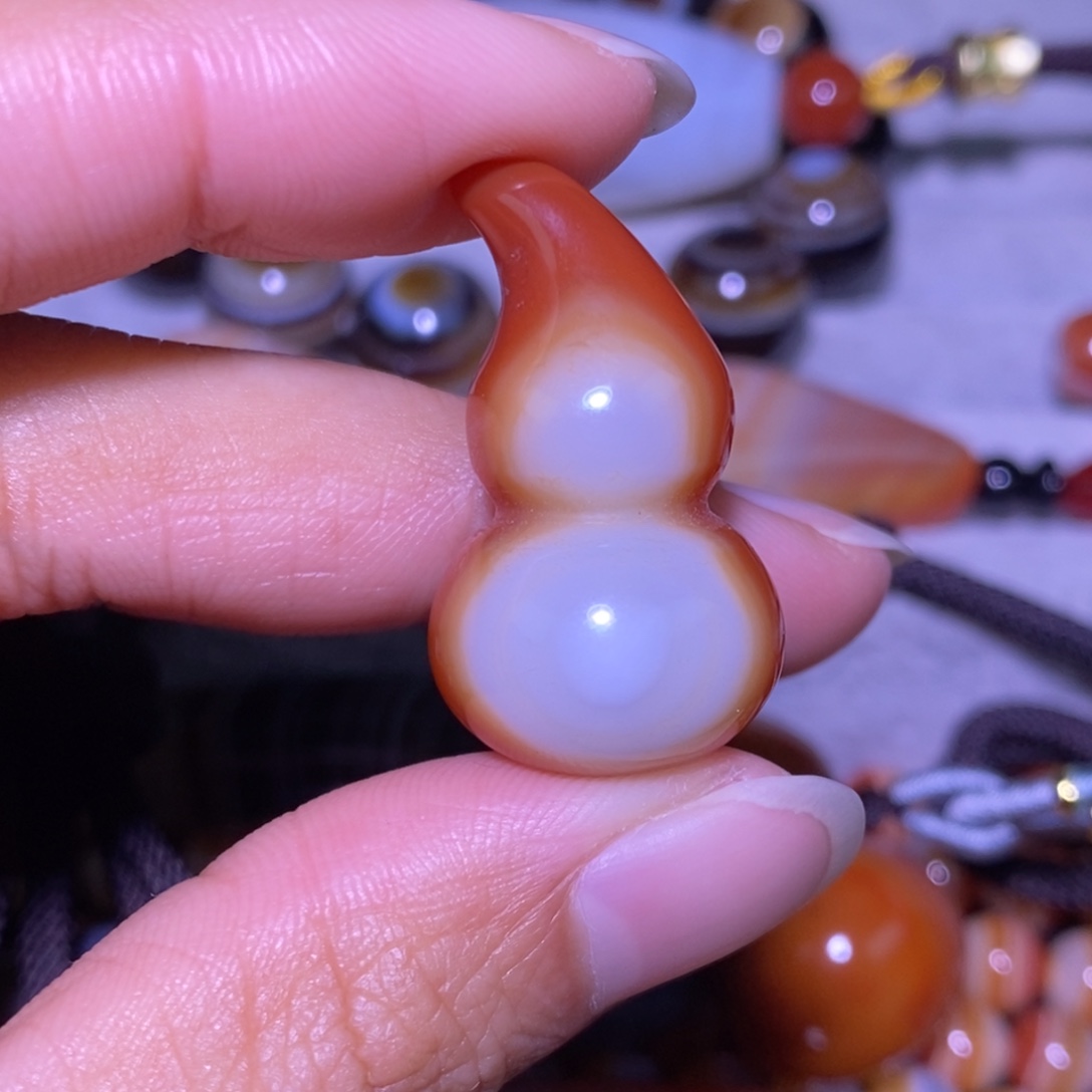 玛瑙/玉髓未镶嵌颈饰