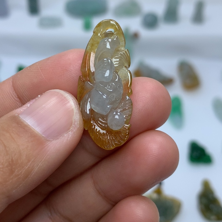 翡翠吊坠(不含链)未镶嵌