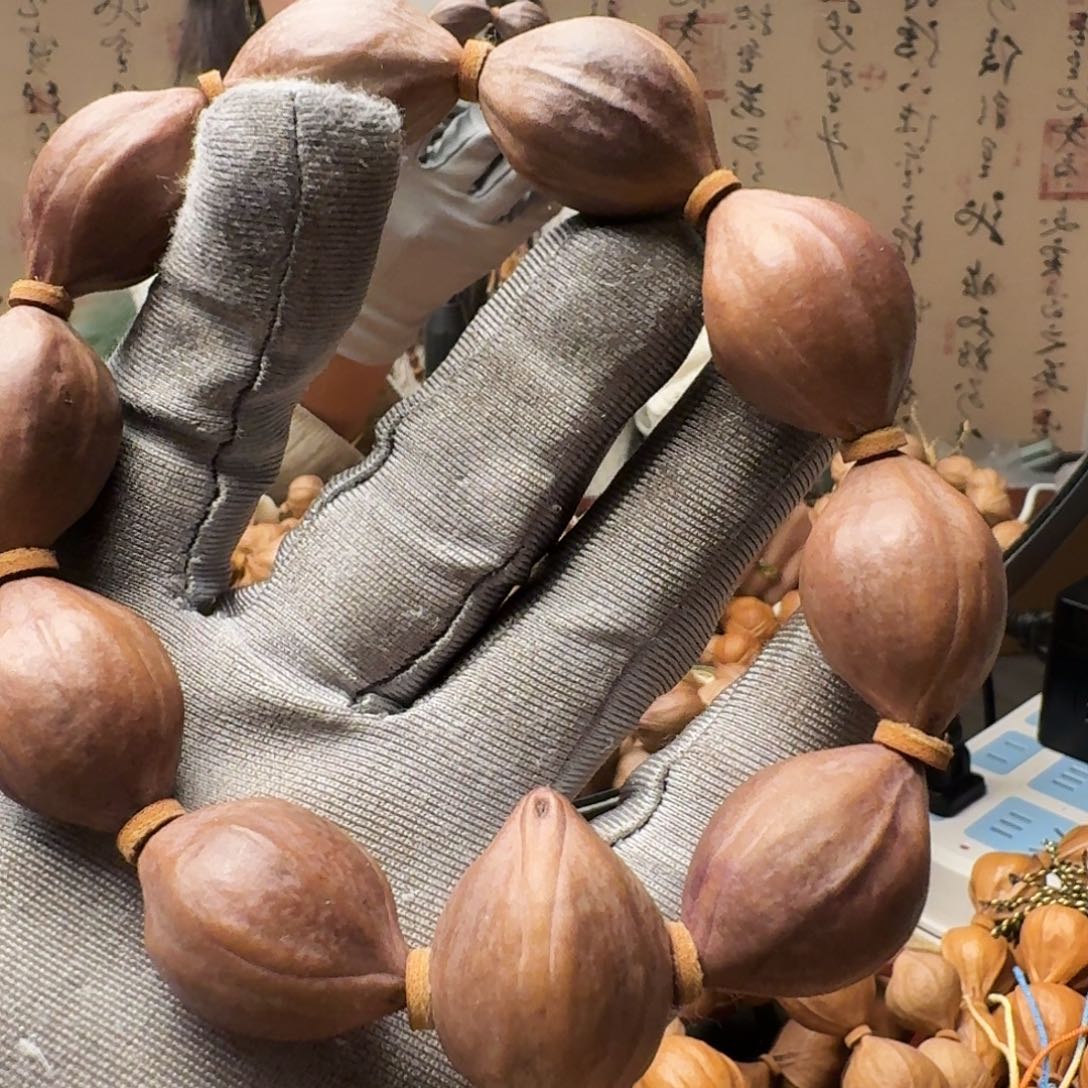 把件橄榄核紫皮核