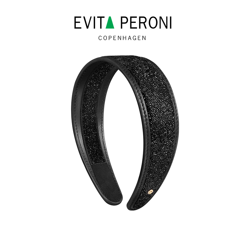 Evita Peroni/依慧达暗影星烁”系列发箍牛皮匠心工艺复古风zb