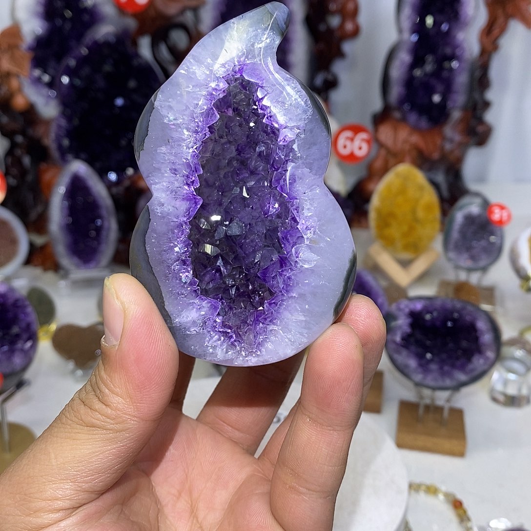 未镶嵌紫晶大型摆件（非配饰）